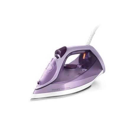 PHILIPS Fer à Repasser Vapeur DST6002/30 Series 6000 Réservoir 550 ml Semelle en Céramique 2400 W