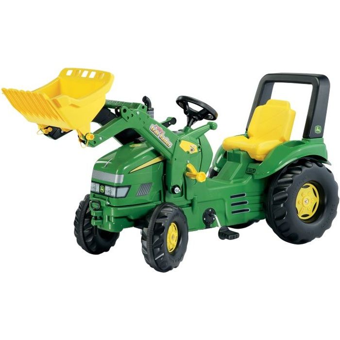 Tracteur à pédales X-Trac JOHN DEERE avec chargeu…