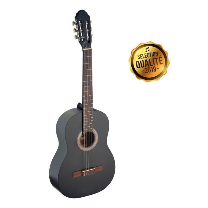STAGG Guitare Classique Adulte C440 M Noir