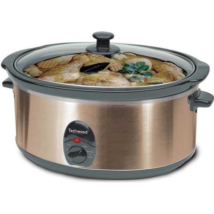 TECHWOOD TMJ-451 Mijoteur électrique - Inox cuivré