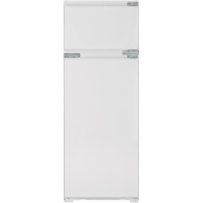 TELEFUNKEN IT2P214F - Réfrigérateur congélateur haut encastrable - 214L (176+38) - Froid Statique - L 54cm x H 144.5cm