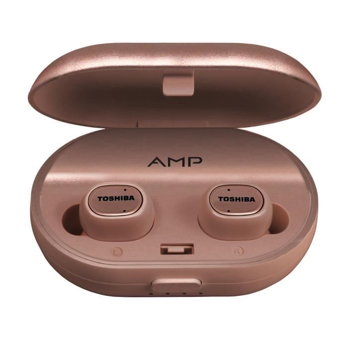 Ecouteurs True Wireless Toshiba RZE-BT900E - Rose Gold