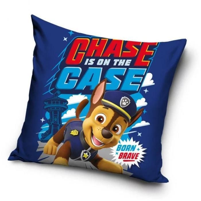 Parure De Lit Paw Patrol 100% Coton - Housse De Couette 135x200 Cm - Taie D'oreiller 80x80 Cm