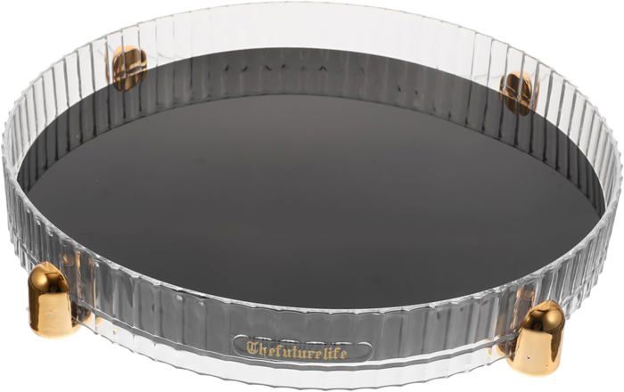Plateau De Rangement En Bois - Organiseur De Table De Chevet Pour Homme