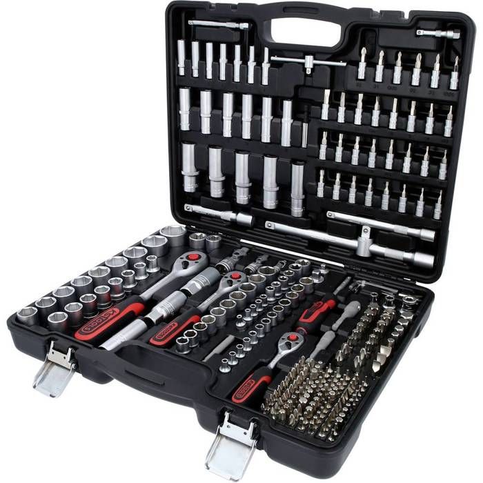 KS Tools 917.0255 Jeu de clés à douille 1/4 3/8 1/2 917.0255