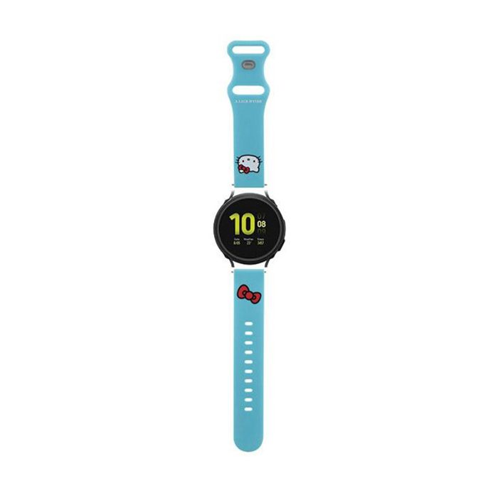 Hello Kitty Silicone Kitty Head Bracelet universel pour montre connectée 20 mm