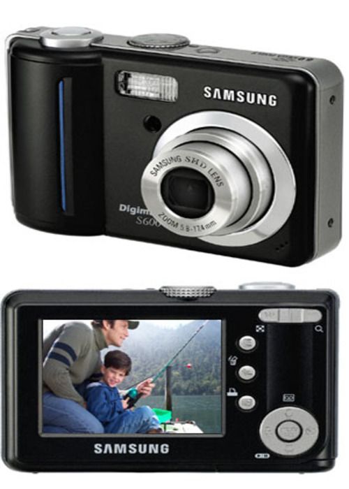APPAREIL PHOTO NUMERIQUE COMPACT - SAMSUNG DIGIMAX S600 - NOIR