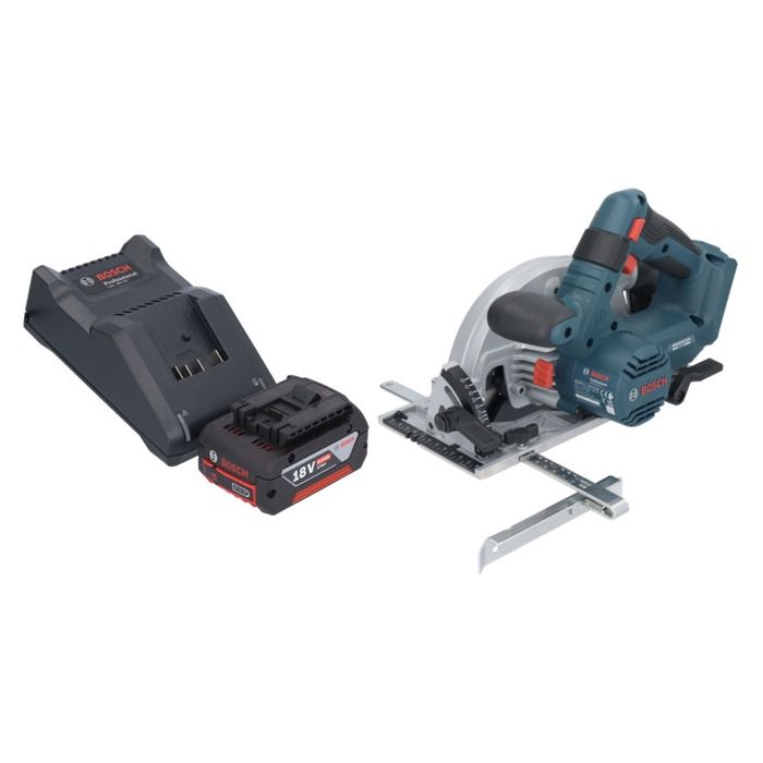 Scie Circulaire Sans Fil Bosch GKS 18V 57 2 Brushless Batterie 40 Ah Chargeur Inclus