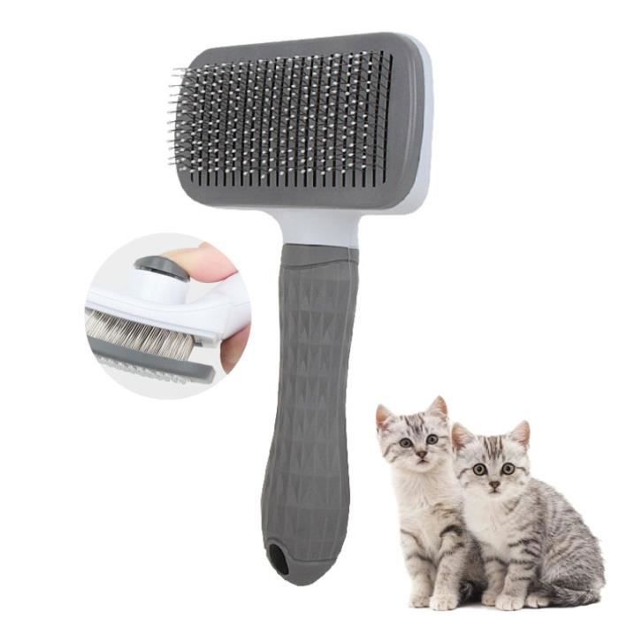 Meilleurs prix pour Brosse Chiens ChatsEnlvement Efficace jusqu 95 des Poils Morts et Poils Tomentoseadapt pour Chiens Chats cheveux BROSSE