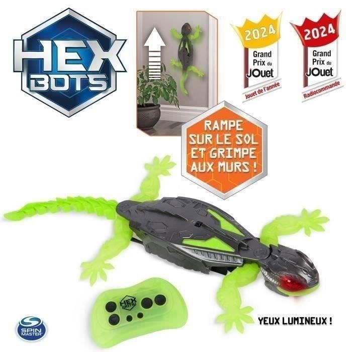 SPIN MASTER GECKO Hex Bots Vert et Gris Vert et