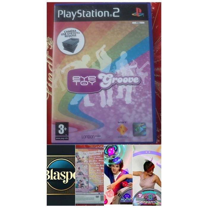Sony Computer Entertainment Eyetoy Groove Jeu Vidéo PS2 PlayStation 2 Version Pal Fr Caméra Eyetoy Requise