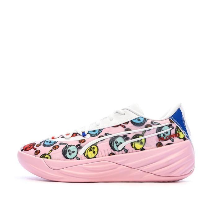 Chaussures de Basketball Rose Homme Puma Paris Games