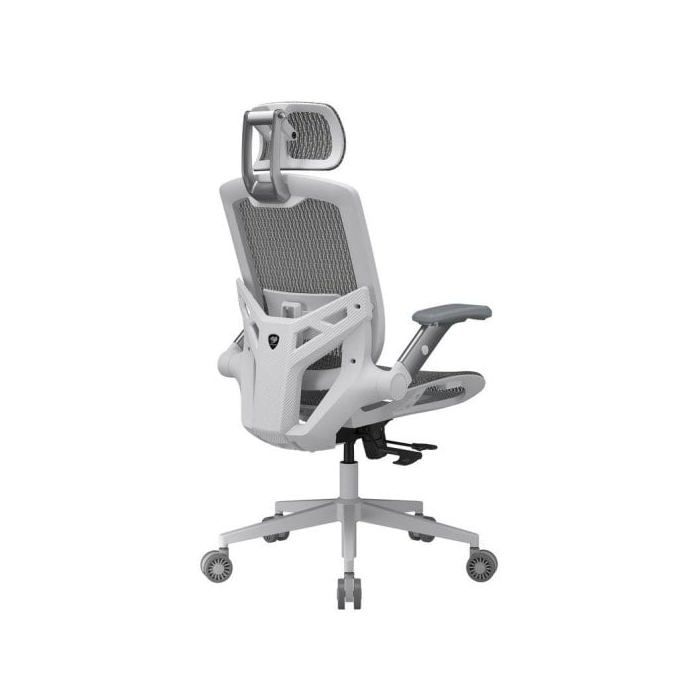 Silla Gaming Cougar Speeder ONE Respaldo Tapizado Reclinable Blanca