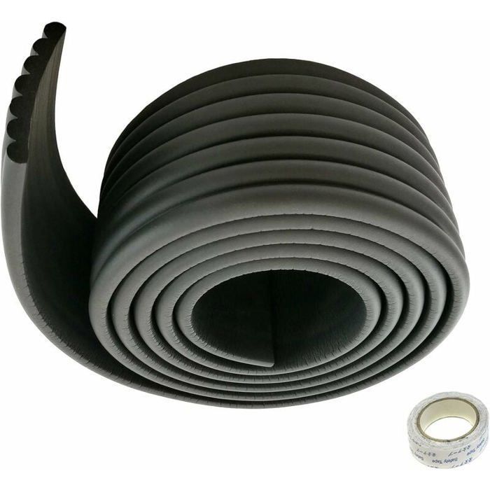 Rouleau en mousse universel 200 cm x 80 mm x 8 mm dépaisseur Protection de sécurité en mousse antichoc pour kits bébé/enfants.