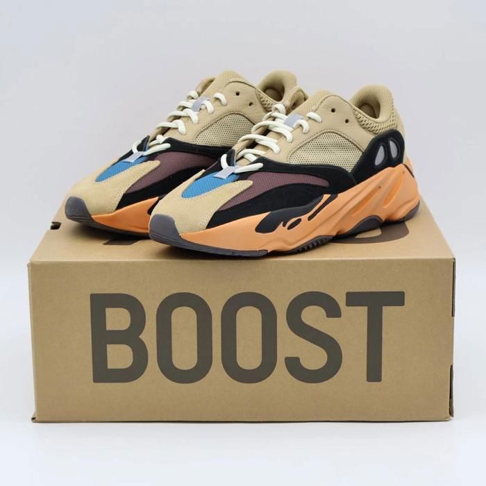 CHAUSSURES DE BASKET-BALL GW0297 Adidas Yeezy Boost 700 Enflame Amber (Mens)