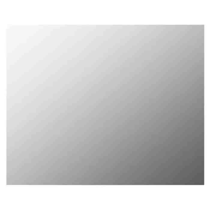 Miroir mural sans cadre avec lampes LED Rectangulaire Verre_2 ans garantie_65604