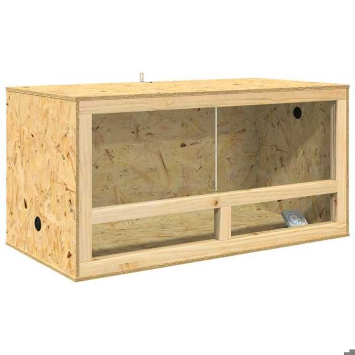 Terrarium Marron 100 x 50 x 100 cm OSB_2 ans garantie_89228