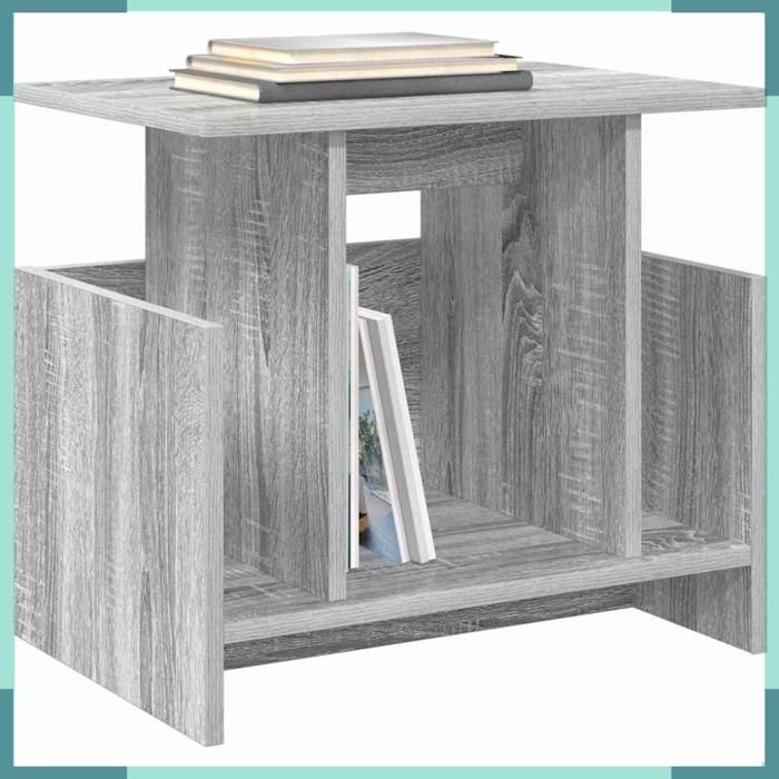 Meuble TV - 891010 - Gris sonoma - Bois dingénierie - 50 x 35 x 45 cm