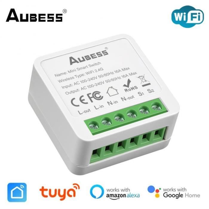 Compteur énergie WiFi JIVIMOCO | Contrôle APP Smartphone | 170-300V 63A