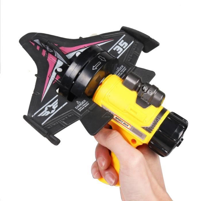 Anneau Lanceur De Jouets Rotatif En Alliage - Jouet De Décompression EDC Avec Balles Souples