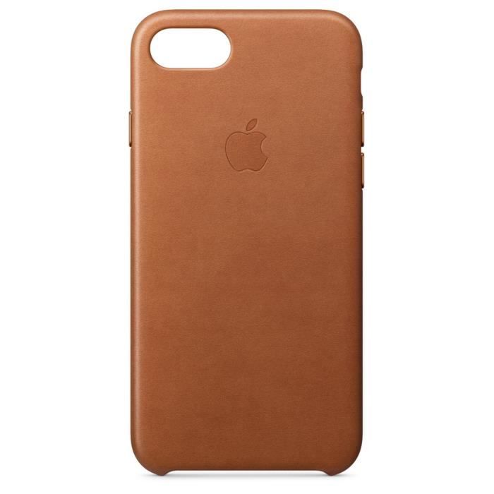 Coque en cuir pour iPhone 8 / 7