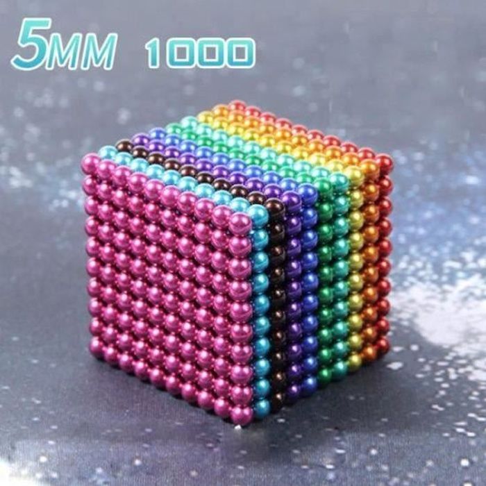 Puzzle Balles d'aimants - Magique Cube - 1000 PCS - Joue