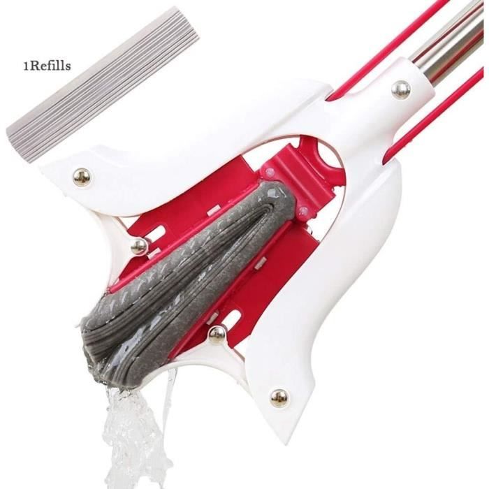Chiffon microfibre télescopique pour nettoyage difficile d'a