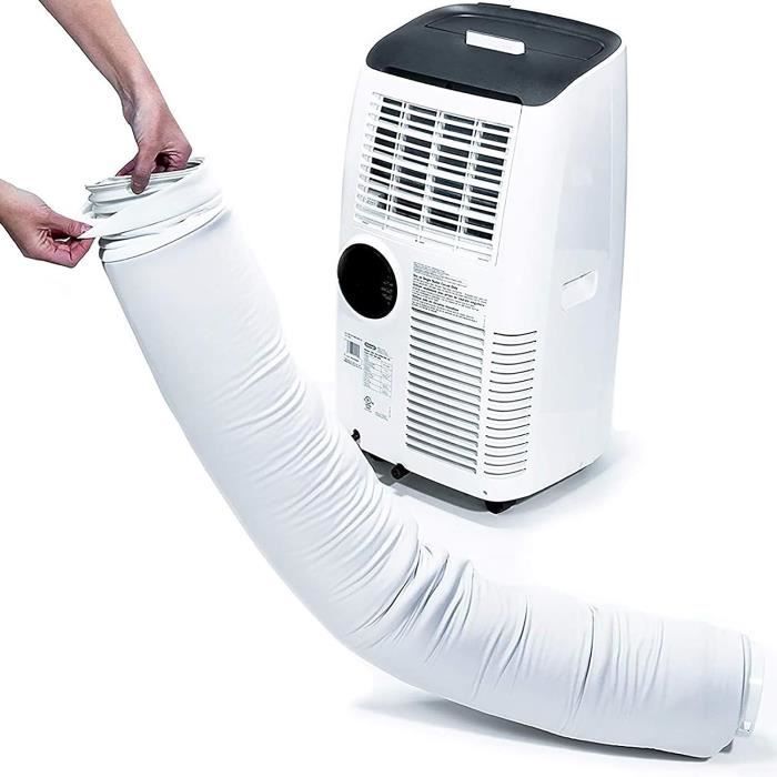Lot De 2 Manchons Isolants Pour Tuyaux De Climatiseurs Portables - 152 Cm, Adaptés Tuyaux 12,7 Et 15 Cm