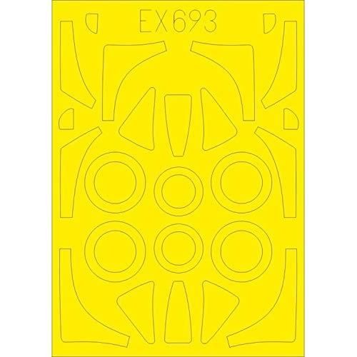 Masque Eduard EX586 Pour Sukhoi Su-17/22 – Kit 1/48 Kitty Hawk – Maquettisme