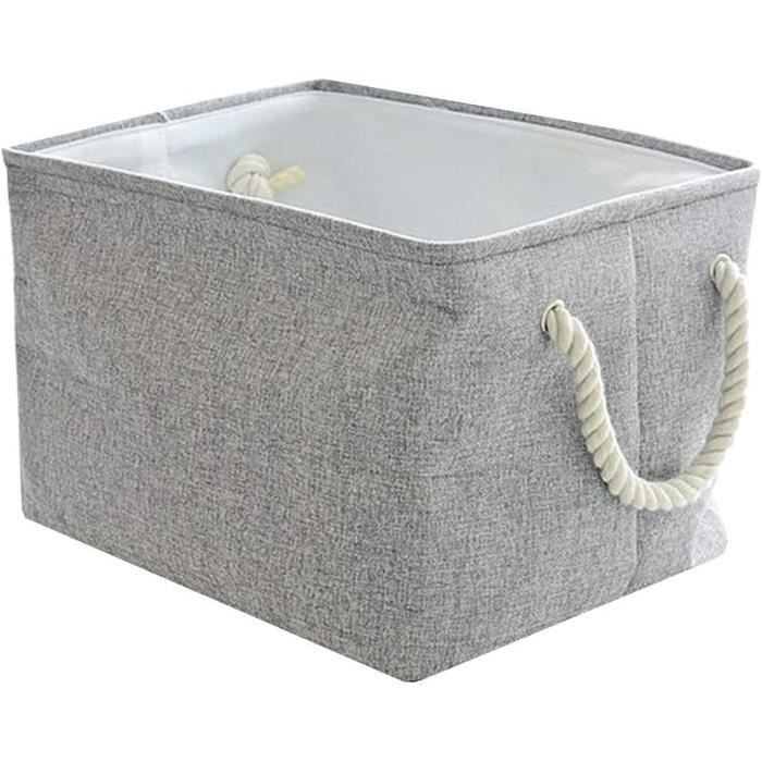 Panier Rangement Enfant Lion - 28x17x14 Cm, 23L, Coton, Pour Jouets, Linge, Couvertures, Déco - 6