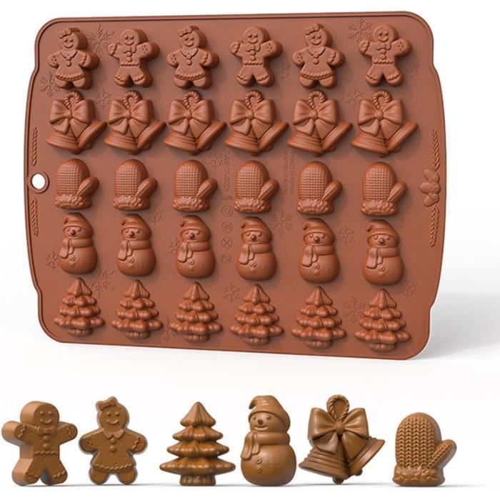Moule À Chocolat De Noël En Silicone - Bonhomme De Neige - Bonhomme De  Neige - Moule À Chocolat - Moule À Chocolat - Bas Ours[H1961] - Cdiscount  Maison
