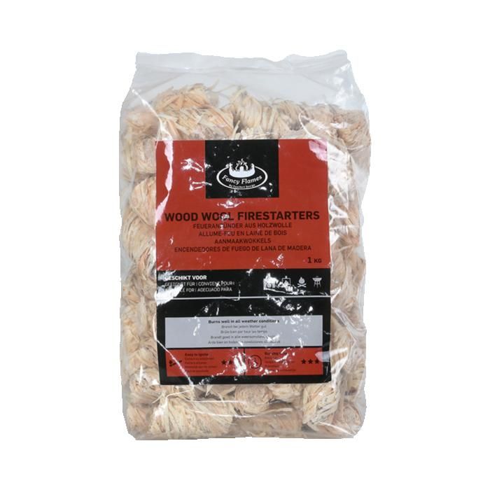 Allume-feu Naturel En Bois Et Cire - Briquet à Bois, Fil De Lin - Pour Barbecue, Cheminée, Feu De Camp