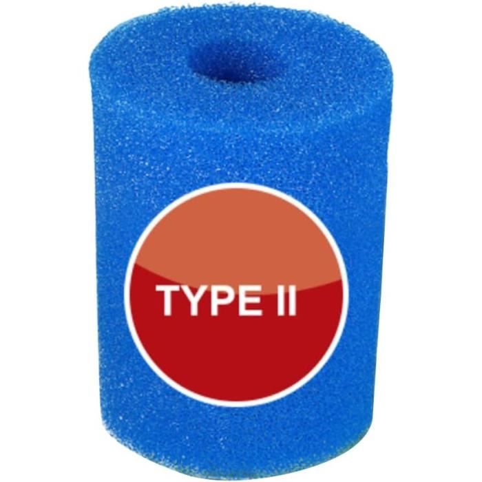 Filtre Piscine Mousse Réutilisable – Type II, Pour Pompe 530-800 GPH, Lavable Longue Durée