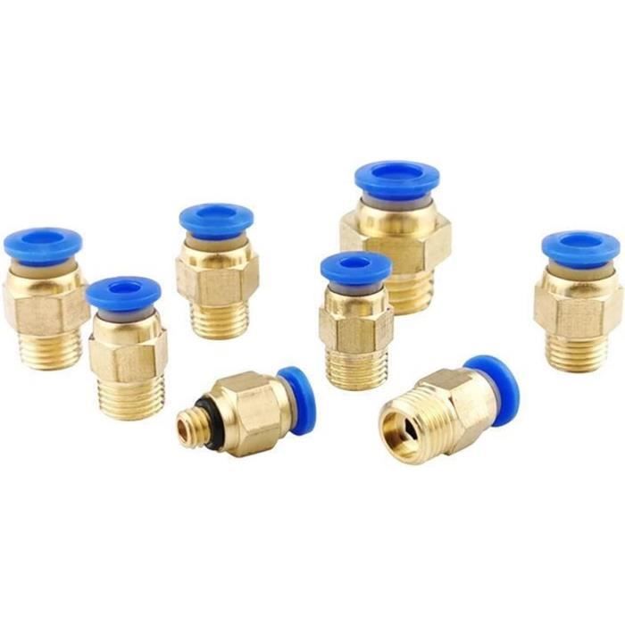 Connecteur Rapide Pneumatique PZA 4mm - Marque MaKu7 - Fabriqué En Allemagne - Neuf