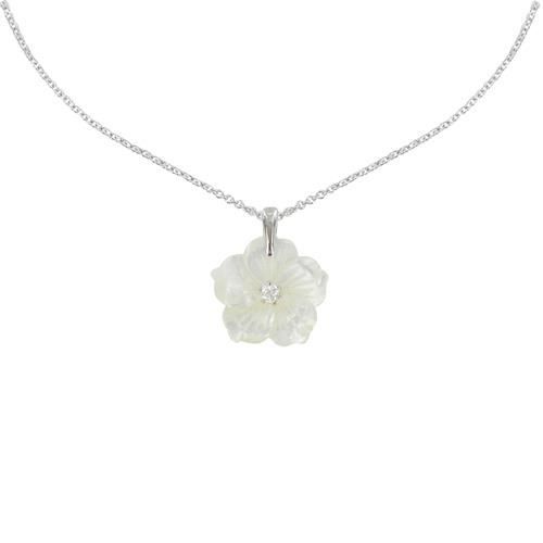 LES POULETTES BIJOUX - Collier Argent Cravate Deux Cercles - Bijou Fantaisie Créateur