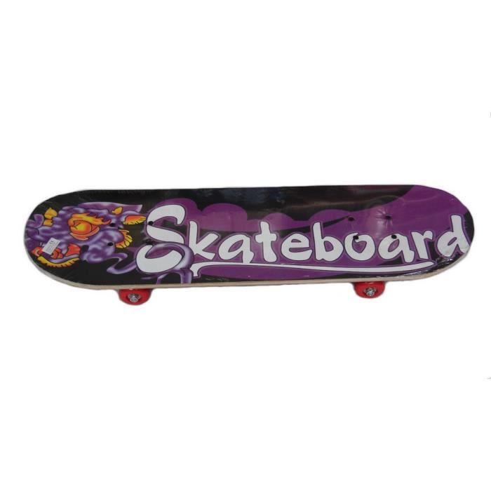 Skateboard Bois La Reine Des Neiges - 61 X 15 Cm, Roues 50 Mm - Pour Enfants, Charge Max 50 Kg - License Disney