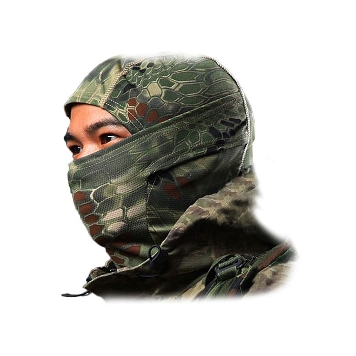 Lot De 2 Cagoules Camouflage - Taille Unique, Polyester, Style Militaire