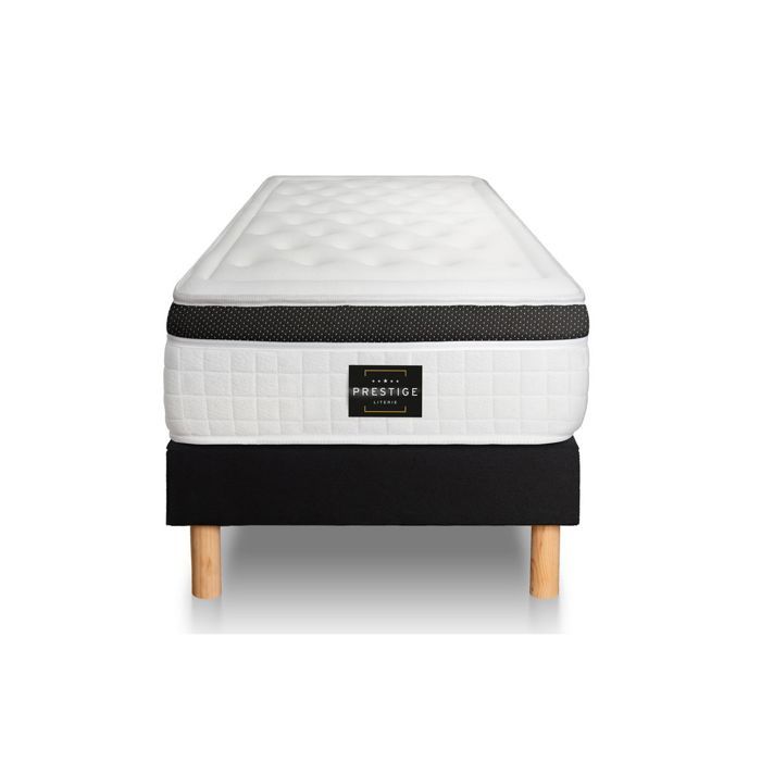 Ensemble Privilège 90x200 Mémoire de forme 5 zones sommier Ensemble Privilège 90x200 Mémoire de forme 5 zones sommier
