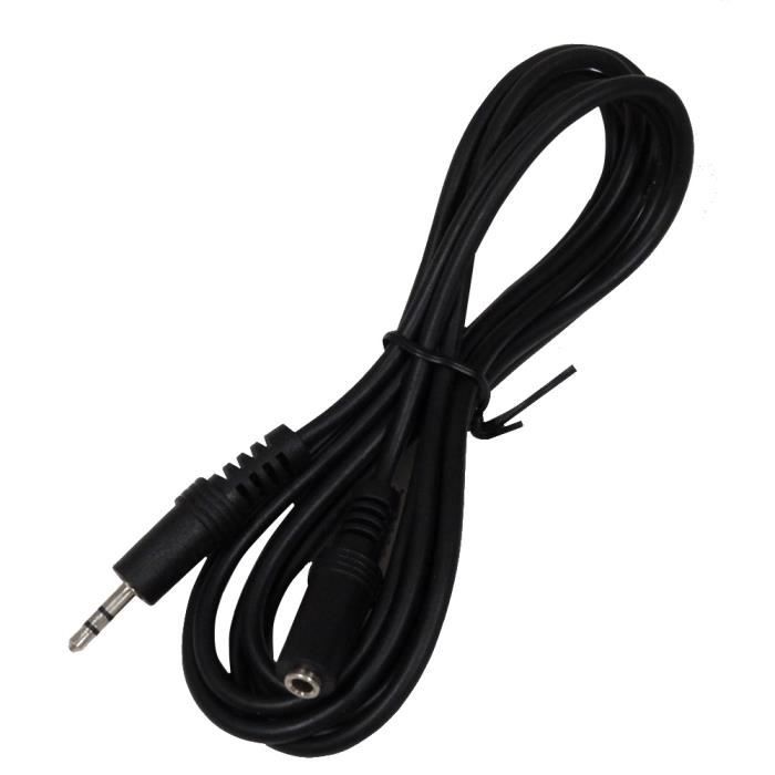 Récepteur IR Avec Rallonge Câble Jack 3.5mm Uxcell - Tête Ronde - Pour Système Audio/infrarouge