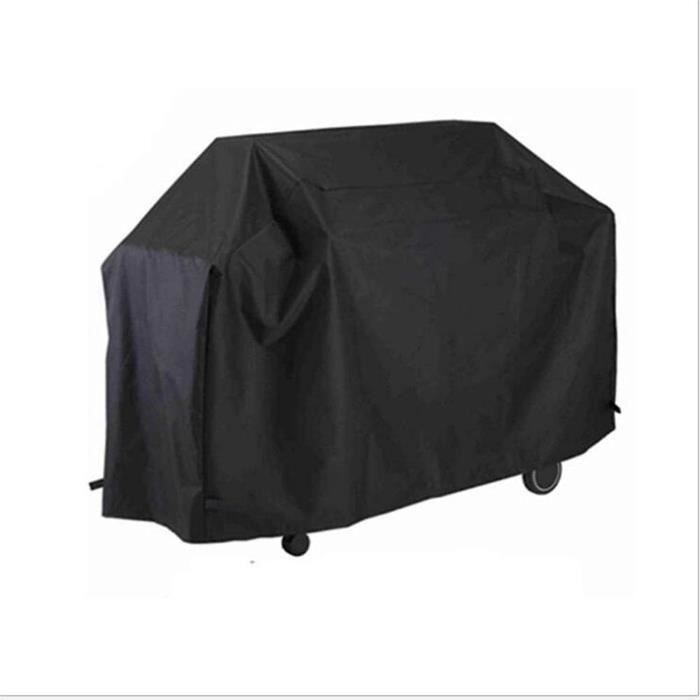 Waterproof Grill Cover For Weber Q Series (7110, Q1000) - Foldable Polyester BBQ Cover, Wind Resistant