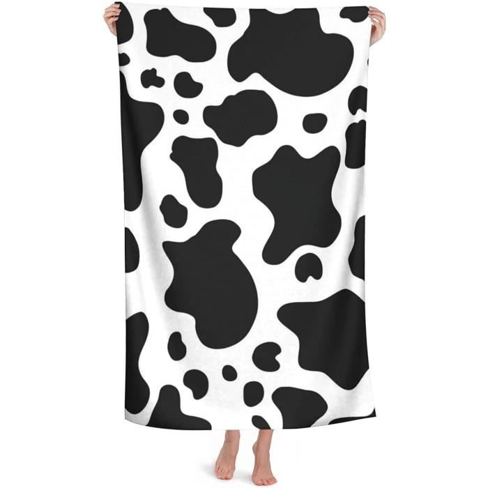 Serviette D'hydratation Prime Noir Et Blanc - 24x15 Cm - Pour Salle De Sport - Neuf