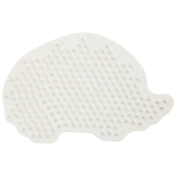 Plaque Hexagonale pour perles Hama Midi moyen modèle - 12,5 x 11 cm -  Plaque perles à repasser Midi - Creavea