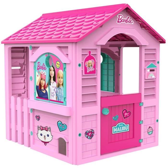 Maison De Jeux Peppa Pig Chicos - Cabane Jardin Enfants 2+ Ans - 84x103x104cm, Rose/Jaune/Vert - Jeu D'Imitation