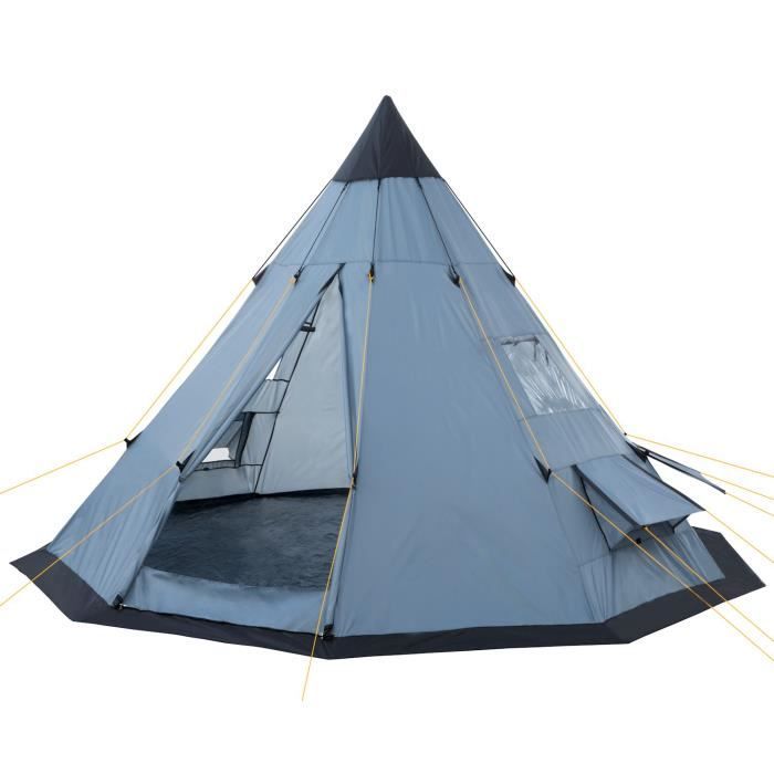 CampFeuer Tente tipi pour 4 personnes \