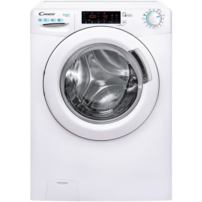 Lave-linge hublot candy cs 1411txmbbe/47 - 11 kg - induction - l60cm -  classe a - 1400 trs/min 