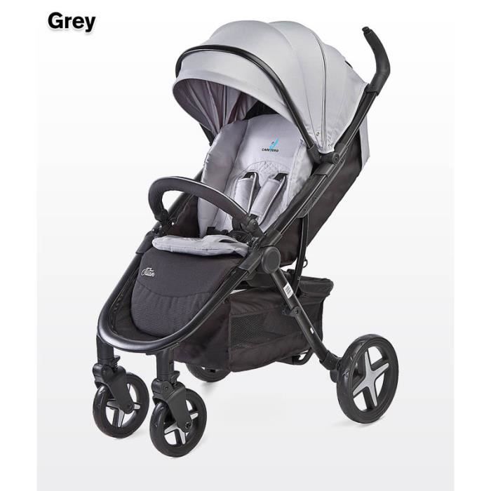 Poussette Canne BEBE2LUXE PIKO Ultra Compacte et légère Cabine Avion (gris)  : : Bébé et Puériculture