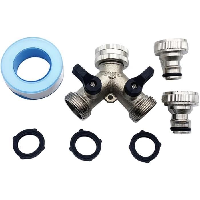 C60409 - Lot De 10 Raccords-Répartiteurs-Adaptateurs En ''T