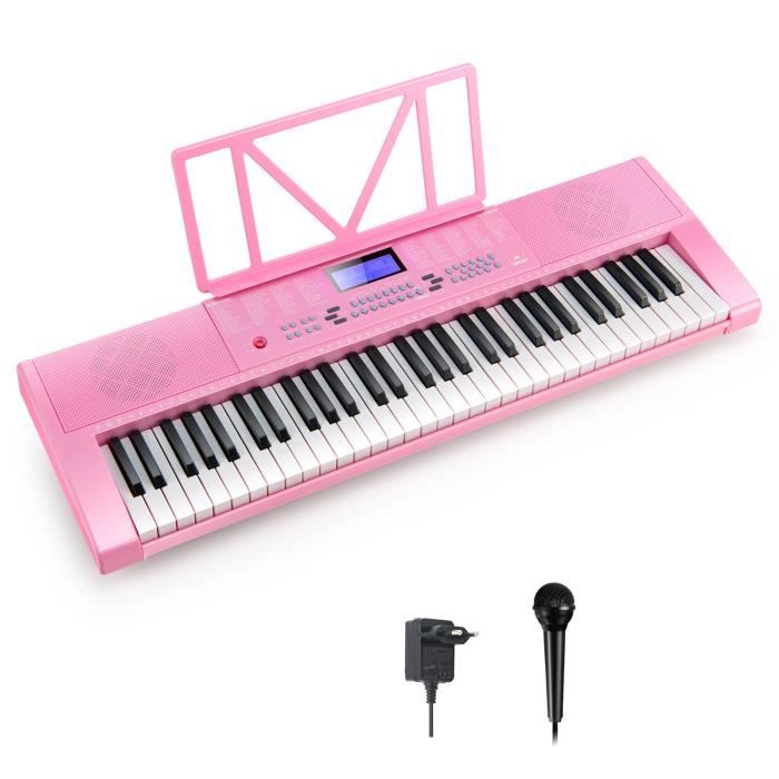 COSTWAY Piano Synthetiseur Numérique 88 Touches Enfants avec Fonction MIDI  et Bluetooth,Réglage Dynamique,Pédale de Sustain - Cdiscount Instruments de  musique