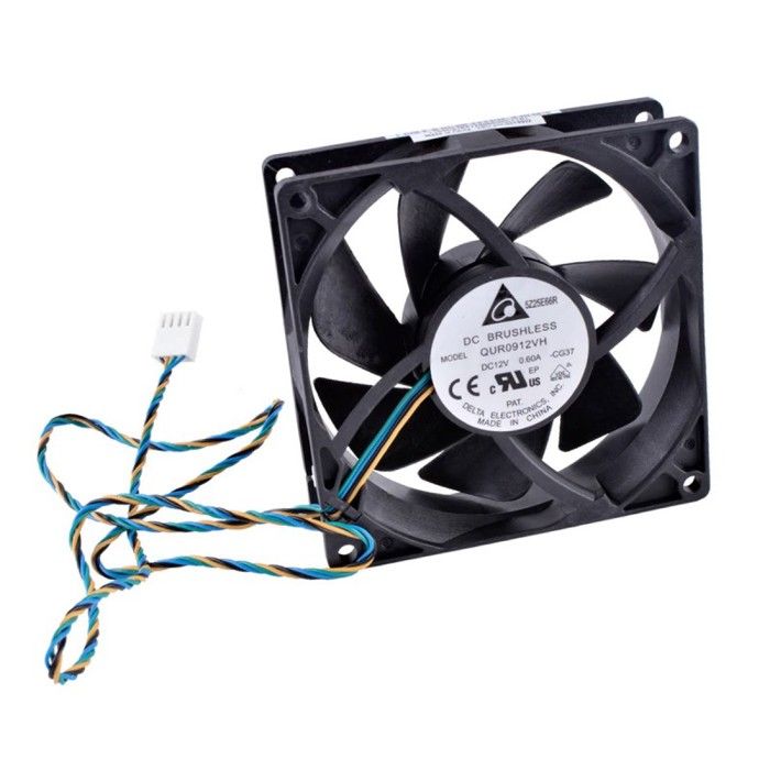Ventilateur PC Delta Qur0912Vh Lenovo 03T9902 4-Pin Thinkstation P300 Sff