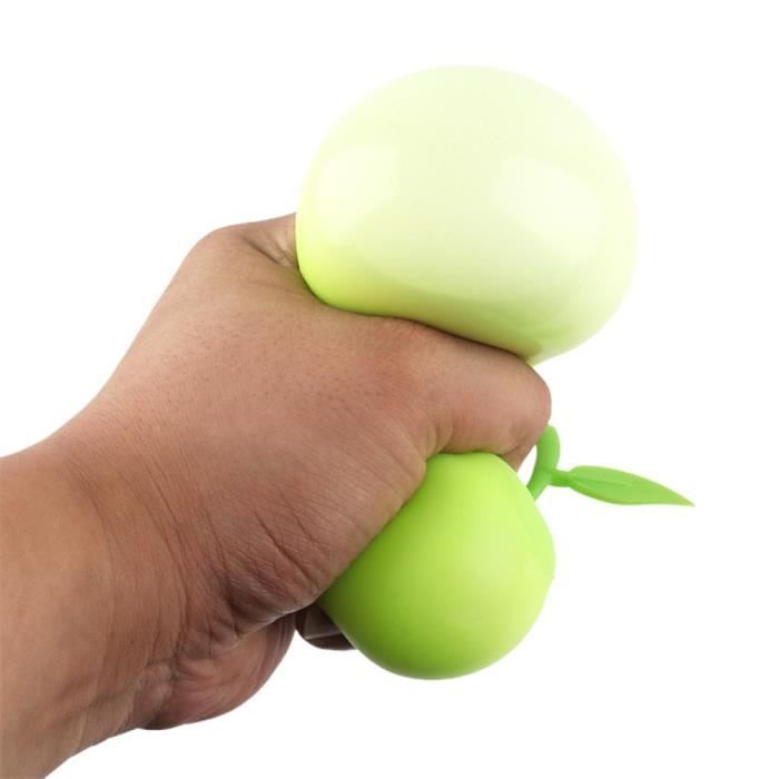 Lot De 2 Balles De Rééducation En PU élastique – Douces, Antidérapantes, Pour La Force Des Mains !